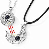 Collar Sol y Luna - TE AMO en 100 Idiomas