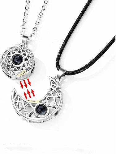 Collar Sol y Luna - TE AMO en 100 Idiomas