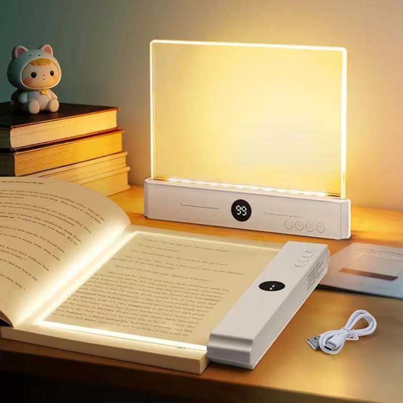LumiBook Pro™ – Luz LED de Lectura Nocturna Sin Molestar Para Lectores