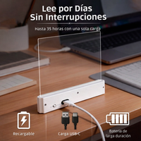 LumiBook Pro™ – Luz LED de Lectura Nocturna Sin Molestar Para Lectores